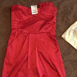 Brand new red formal dress
